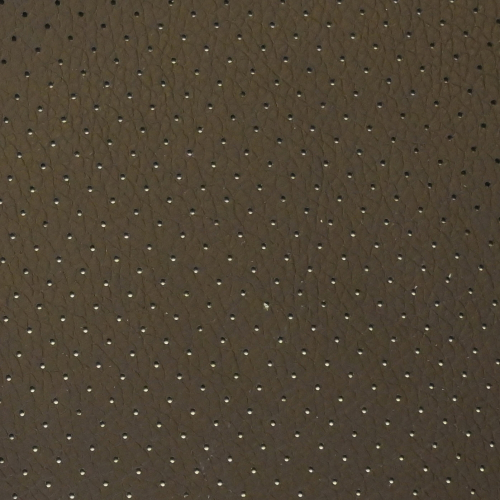 Экокожа Brandy Coventry DK Brown c перфорацией