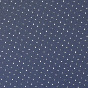 Экокожа Brandy Coventry Blue c перфорацией